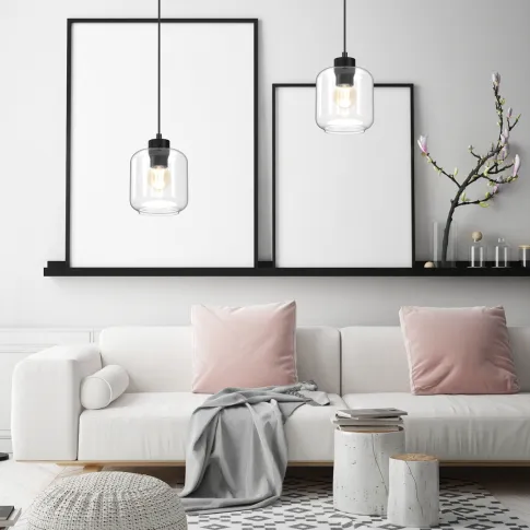 Szczegółowe zdjęcie nr 4 produktu Lampa wisząca SOMBRA Mavu 1xE27