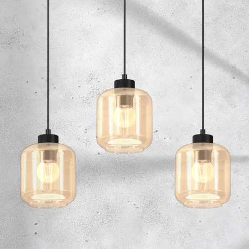 Zdjęcie lampa wisząca SOMBRA Tareos 3xE27 | Edinos.pl