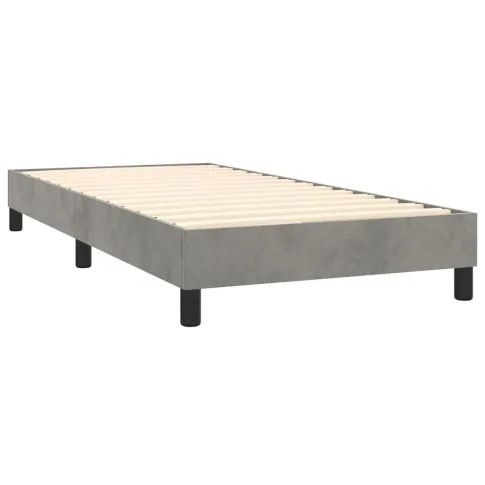 Stelaż jasnoszarego łóżka Fibero 3X