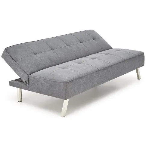 Szczegółowe zdjęcie nr 5 produktu Popielata 3-osobowa sofa rozkładana - ZESTAW