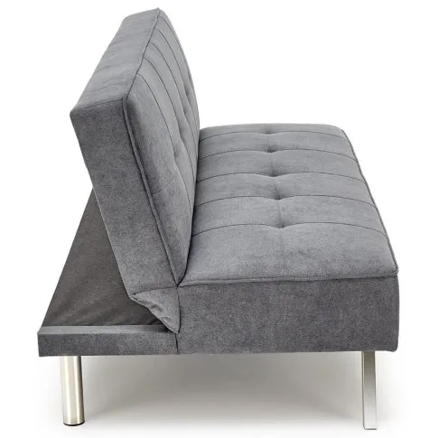 Szczegółowe zdjęcie nr 4 produktu Popielata 3-osobowa sofa rozkładana - ZESTAW