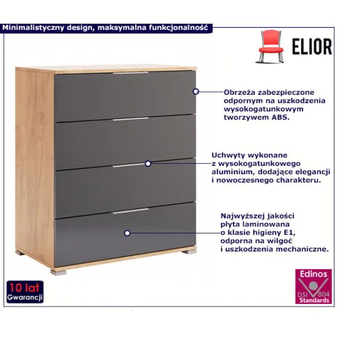 Nowoczesna komoda Invisa 11X