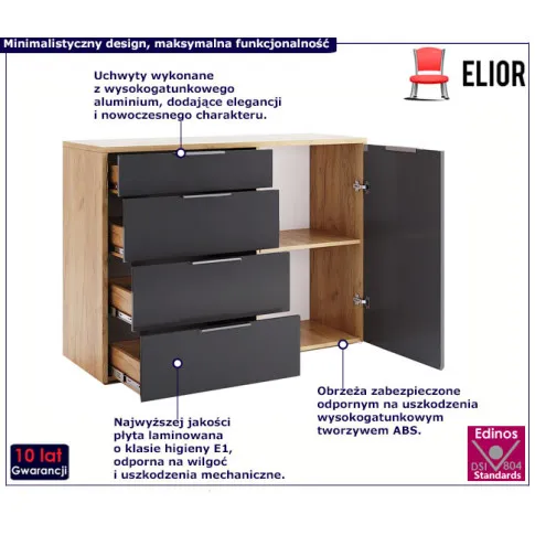 Nowoczesna komoda Invisa 18X