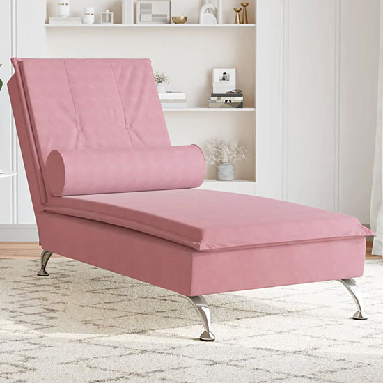 Prezentacja różowego szezlonga Beluso 4X