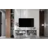 Wnętrze ryflowanej szafki pod TV Irving 14X