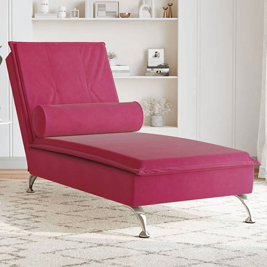 Prezentacja czerwonego szezlonga Beluso 4X