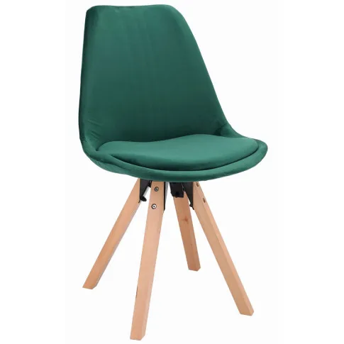 Zielone krzesło w stylu skandynawskim Asos