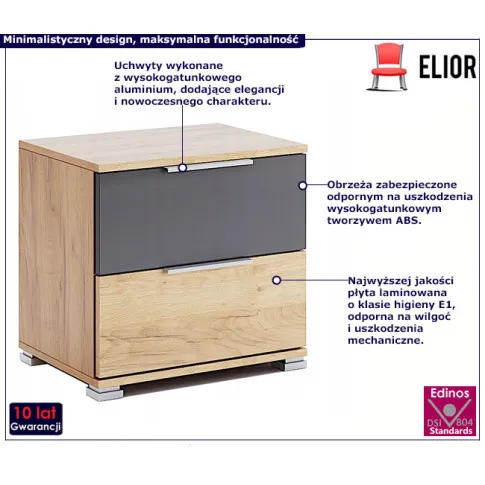 Szafka nocna Invisa 22X