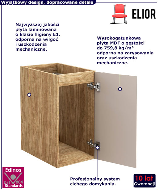 Nowoczesny szafka łazienkowa Amelie 4X