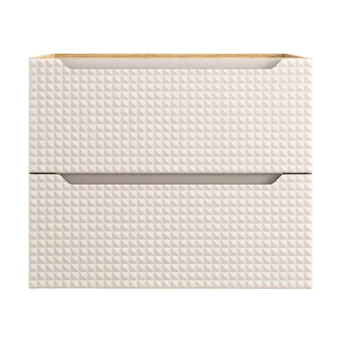 Beżowa szafka z szufladami Verdum 8X