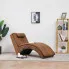 Prezentacja brązowej leżanki do salonu Oversi 5X