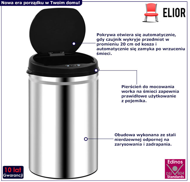 Kosz na śmieci Avis 3X