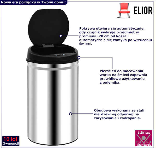 Kosz na śmieci Avis 4X