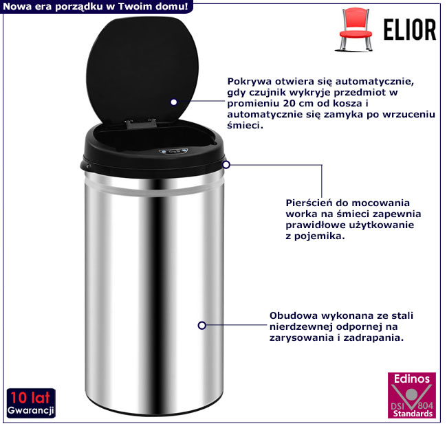 Kosz na śmieci Avis 5X