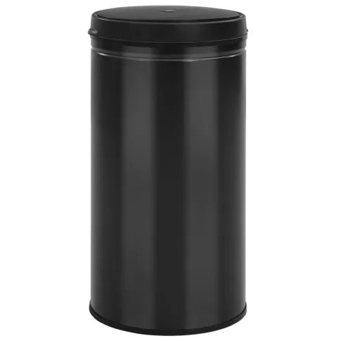 Czarny śmietnik 60L Inord 6X