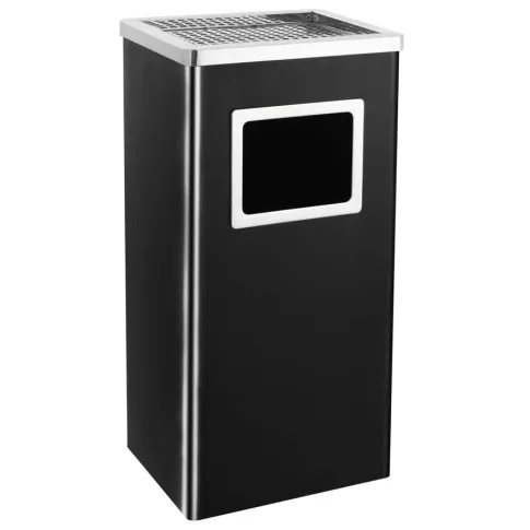 Czarny śmietnik 45L Pylios 4X