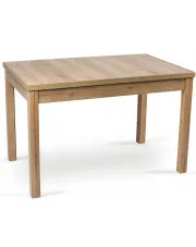 Prostokątny stół z funkcją rozkładania dąb riviera - Fiaxini w sklepie Edinos.pl