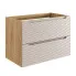 Beżowa szafka z szufladami Eres 8X 80 cm