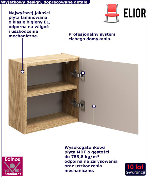 Nowoczesna szafka do łazienki Cyrkonix 10X