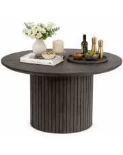 Czarny lamelowy rozkładany stół - Brika w sklepie Edinos.pl