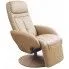 Zdjęcie produktu Beżowy rozkładany fotel obrotowy - Maos.
