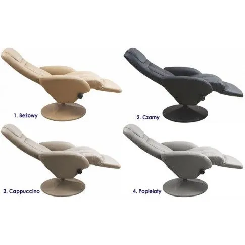 Zdjęcie beżowy fotel rozkładany do salonu Maos | Edinos.pl