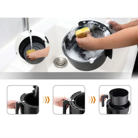 Frytownica beztłuszczowa jednokomorowa Lukfis 4X