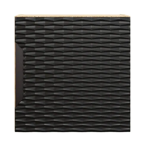 Czarna wiszaca szafka lazienkowa Eret 10X