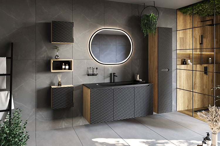 Komplet mebli łazienkowych Eret