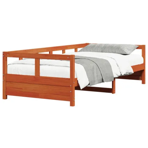 Brązowe łóżko ze stelażem Filove 4X