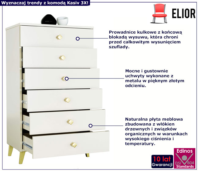 Komoda kaszmir Adeks 3X