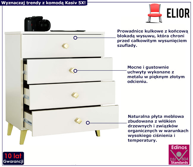 Komoda kaszmir Lunara 5X