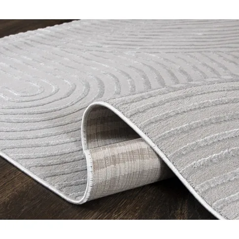 cienki szary dywan do salonu Loro 5X