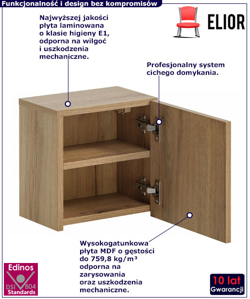 Szafka do łazienki Varax dąb