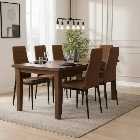 wizualizacja zestaw krzeseł Chefer