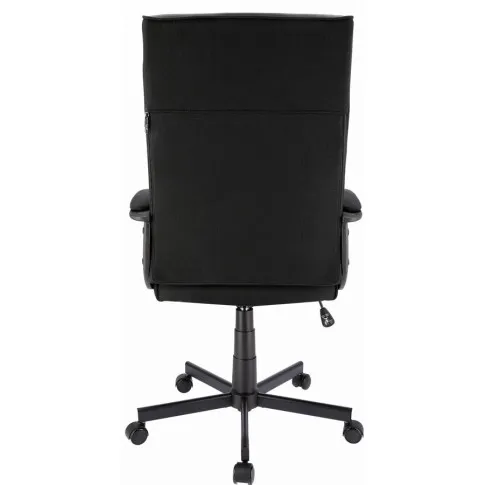 Czarne regulowane krzesło obrotowe Foxior 3X