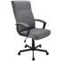 Szary fotel obrotowy regulowany Foxior 3X