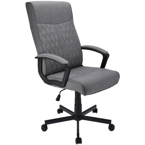 Szary fotel obrotowy regulowany Foxior 3X