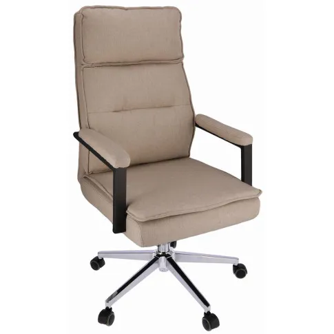 Beżowy fotel obrotowy Fuzin 3X