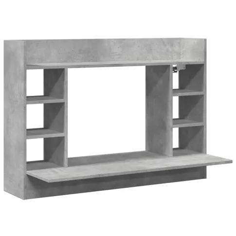 Biurko minimalistyczne Ukross kolor beton
