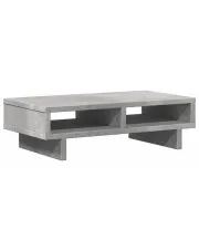 Nadstawka na monitor z przegródkami beton - Kidefo w sklepie Edinos.pl