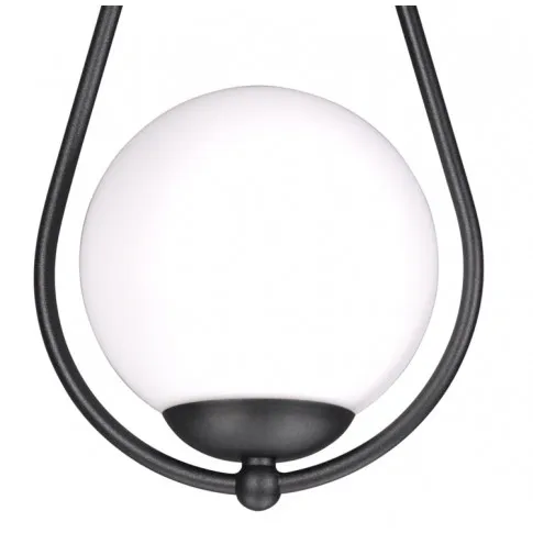 Zdjęcie czarna pojedyncza lampa wisząca regulowana S052-Drima | Edinos.pl