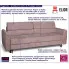 Beżowa rozkładana sofa Arha