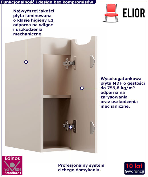 Szafka do łazienki Dafo 7X cashmere