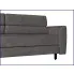 Welurowa sofa z pojemnikiem na pościel Arha