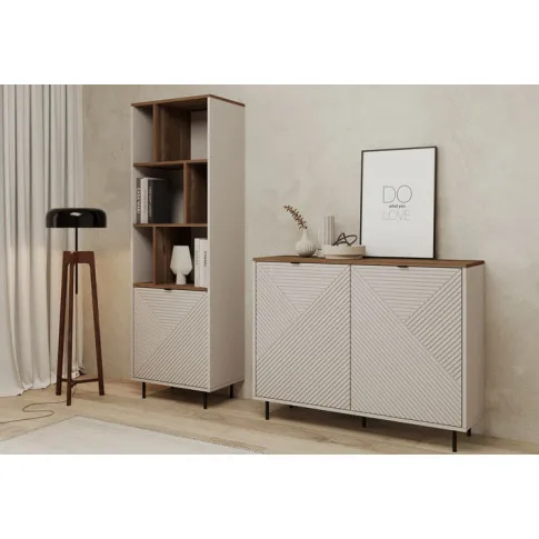 Wizualizacja kaszmirowej komody do salonu Fiassi 3X