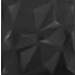 Zestaw 12 sztuk paneli ściennych czarne origami - Olexis 3X
