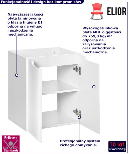 Szafka do łazienki Varax 9X biały