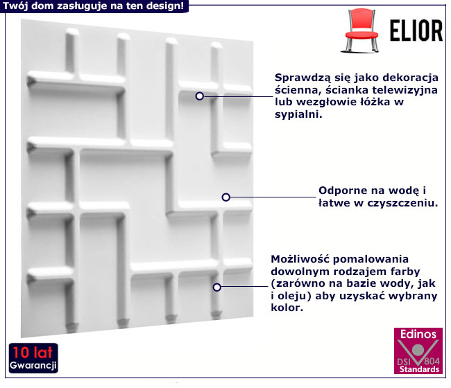 Panele ścienne Olexis 8X 