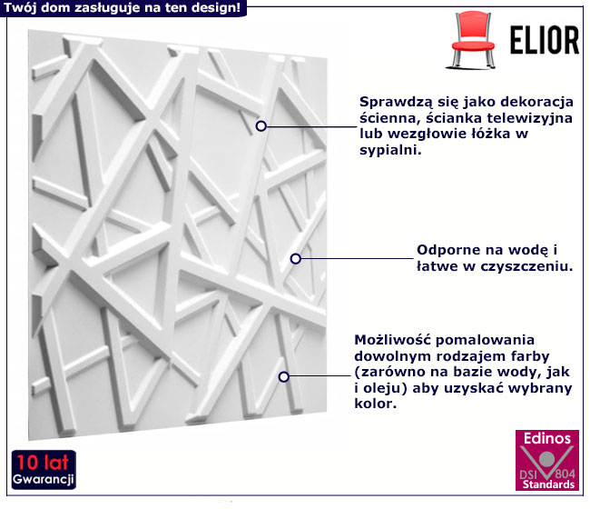 Panele ścienne Ekna 12X 